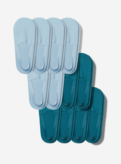 Merino Wool No Show Socks 12-Pack