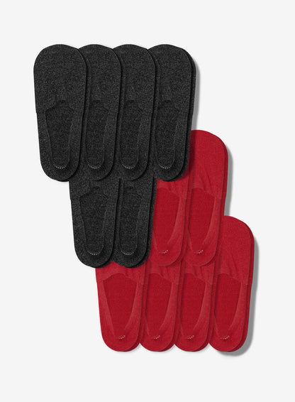 Merino Wool No Show Socks 12-Pack