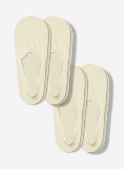 Merino Wool No Show Socks 4-Pack
