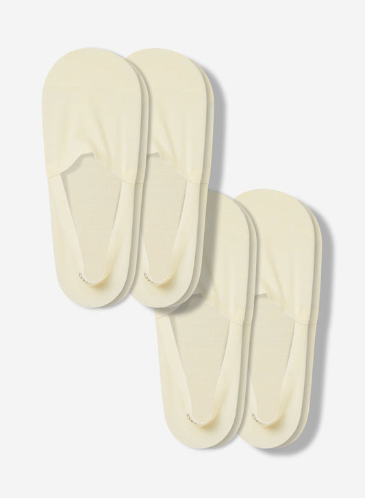 Merino Wool No Show Socks 4-Pack