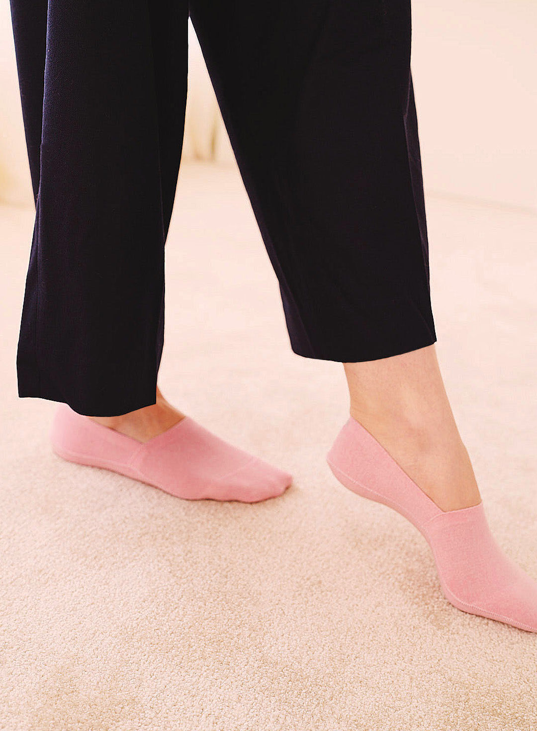Merino Wool No Show Socks 12-Pack